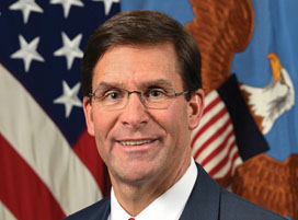 Former Secretary of Defense Dr. Mark T. Esper 