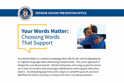 Your Words Matter: Choosing Words that Support