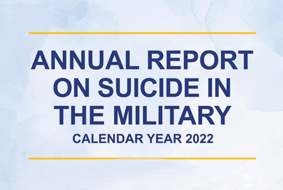 Annual Report on Suicide in the Military Calendar Year (CY) 2022