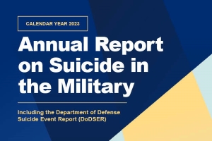 Annual Report thumbnail image with blue and black background