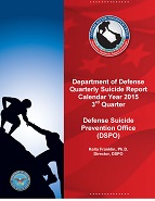 DoD Quarterly Report CY2015 Q3