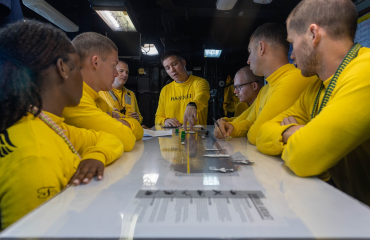 sailors at the table
